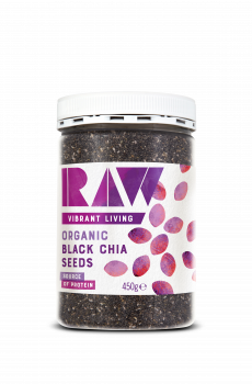 Raw Black Chia Seeds image