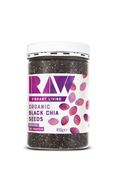 Raw Black Chia Seeds image