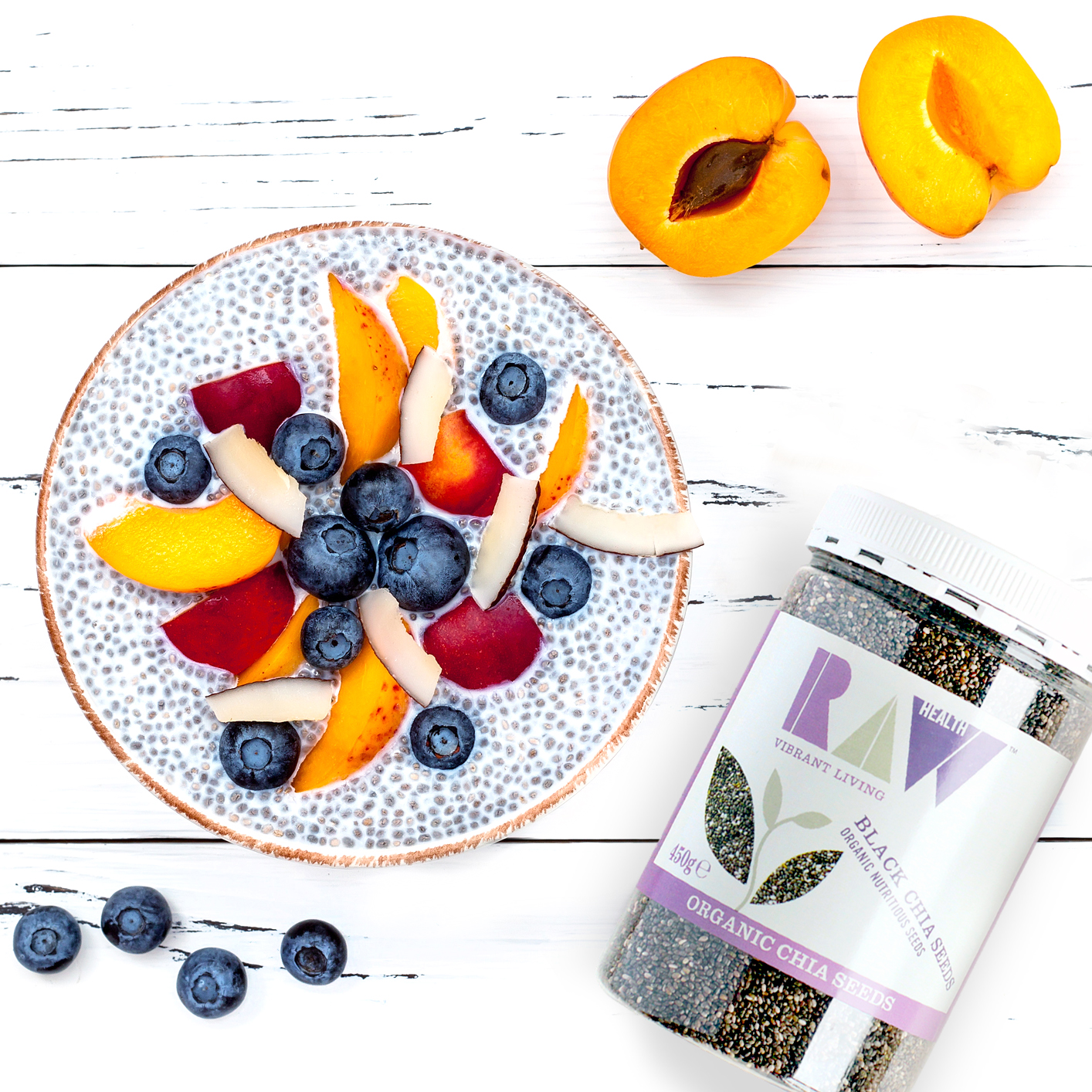 Coconut & Chia Pudding | Raw Vibrant Living