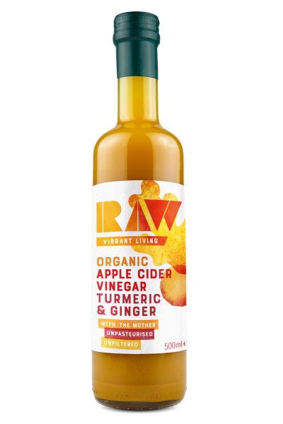 Raw Apple Cider Vinegar Infusion Turmeric and Ginger image
