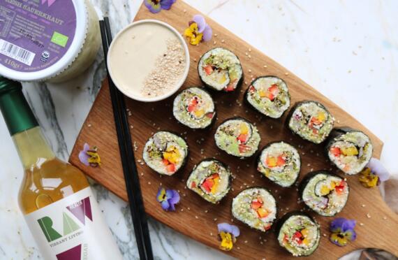Raw Nori Rolls image