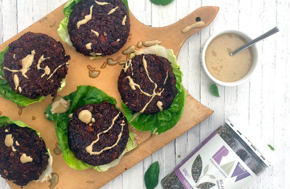 Raw Burgers & Cashew Sauce image