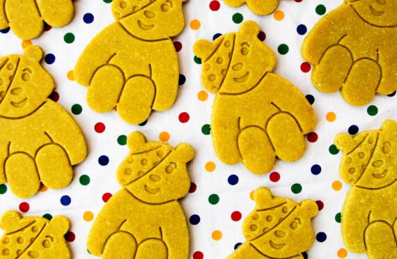 Raw Children In Need Pudsey cookies image