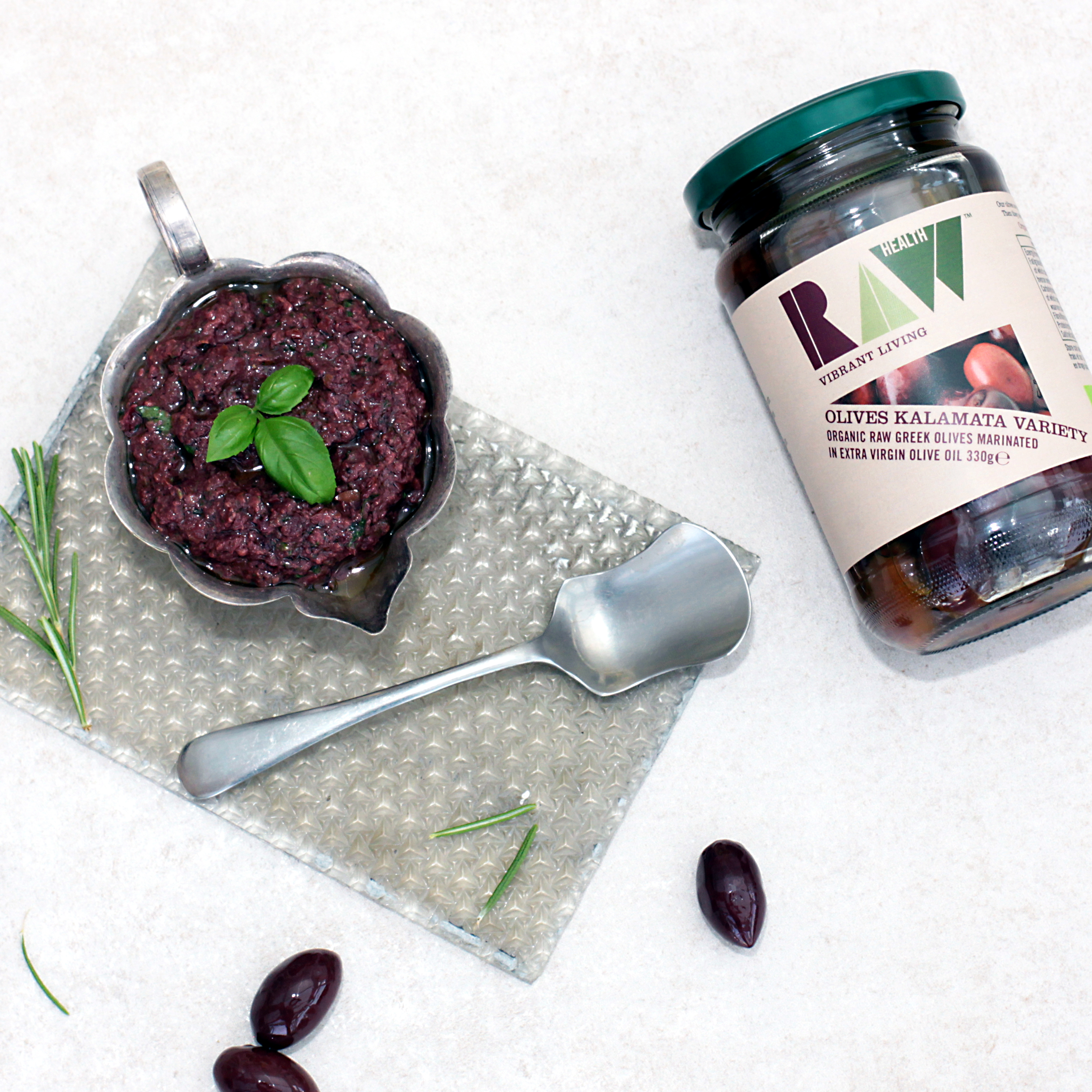 Raw Vegan Rosemary Tapenade | Raw Vibrant Living