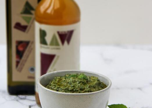 Basil, Parsley and Raw Super Seed Pesto image