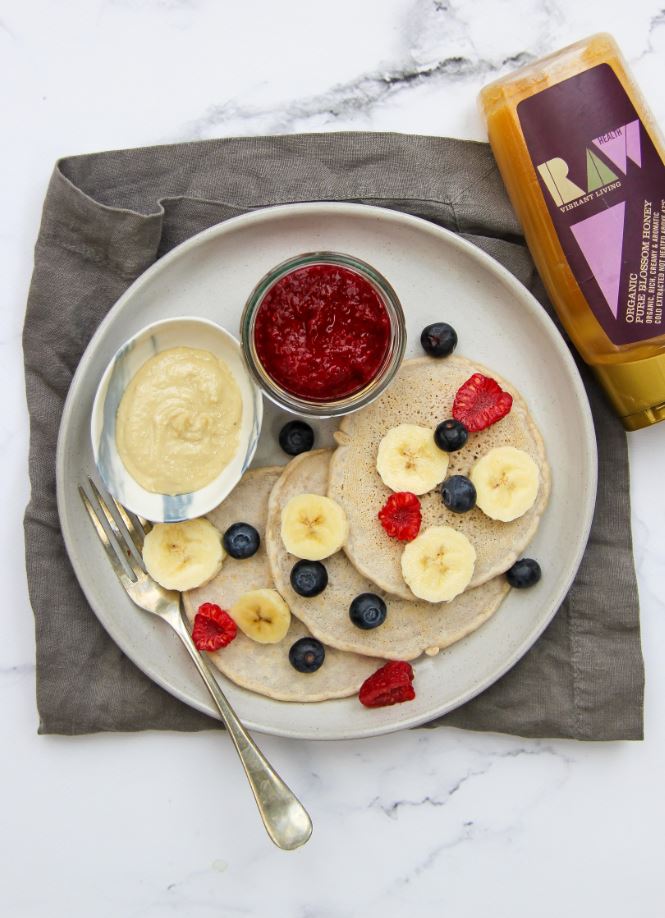 Buckwheat Chia Pancakes | Raw Vibrant Living