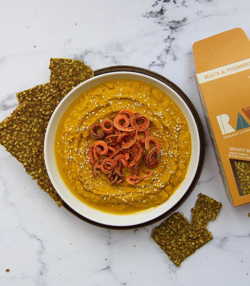 Raw Carrot & Orange Dip | Raw Vibrant Living