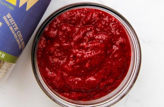 Raw Raspberry Chia Jam image