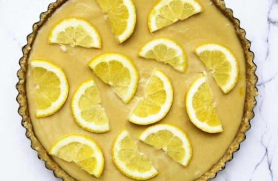 Raw Lemon Tart image