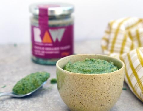 Raw Vegan Creamy Pesto image