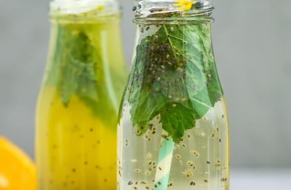 Morning ACV, Chia & Orange Elixir image