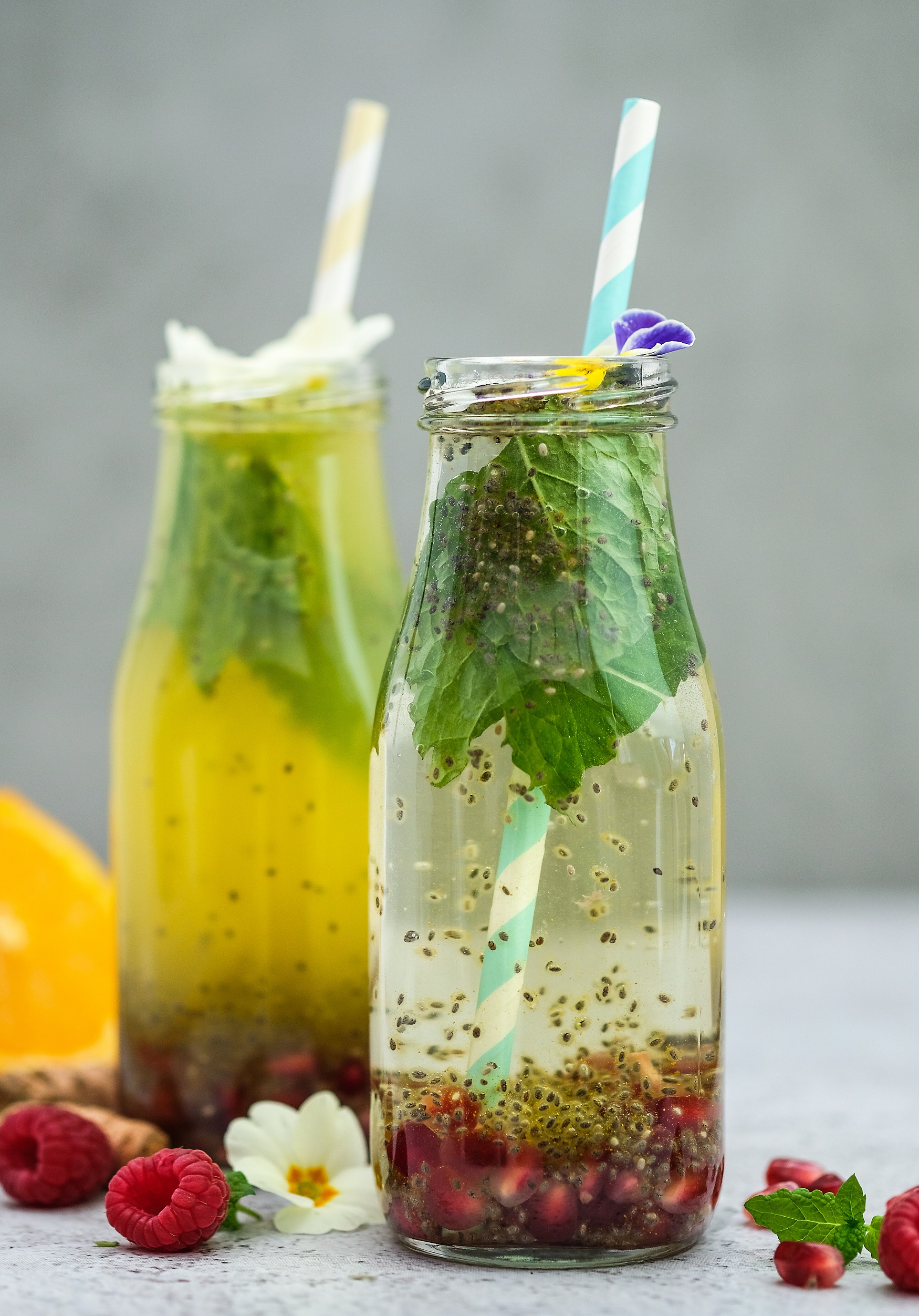 Morning ACV, Chia & Orange Elixir | Raw Vibrant Living