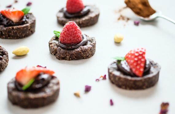 Raw Chocolate Almond Cookies image