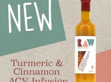 Introducing Our New Raw Turmeric & Cinnamon ACV Infusion image