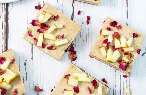 Raw Apple Caramel Cheesecake (GF) image