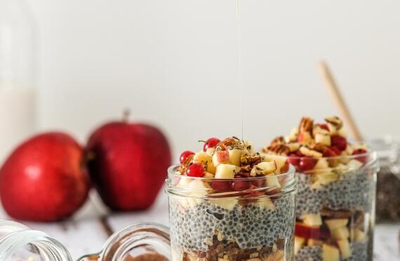 Apple Cinnamon Chia Pudding image