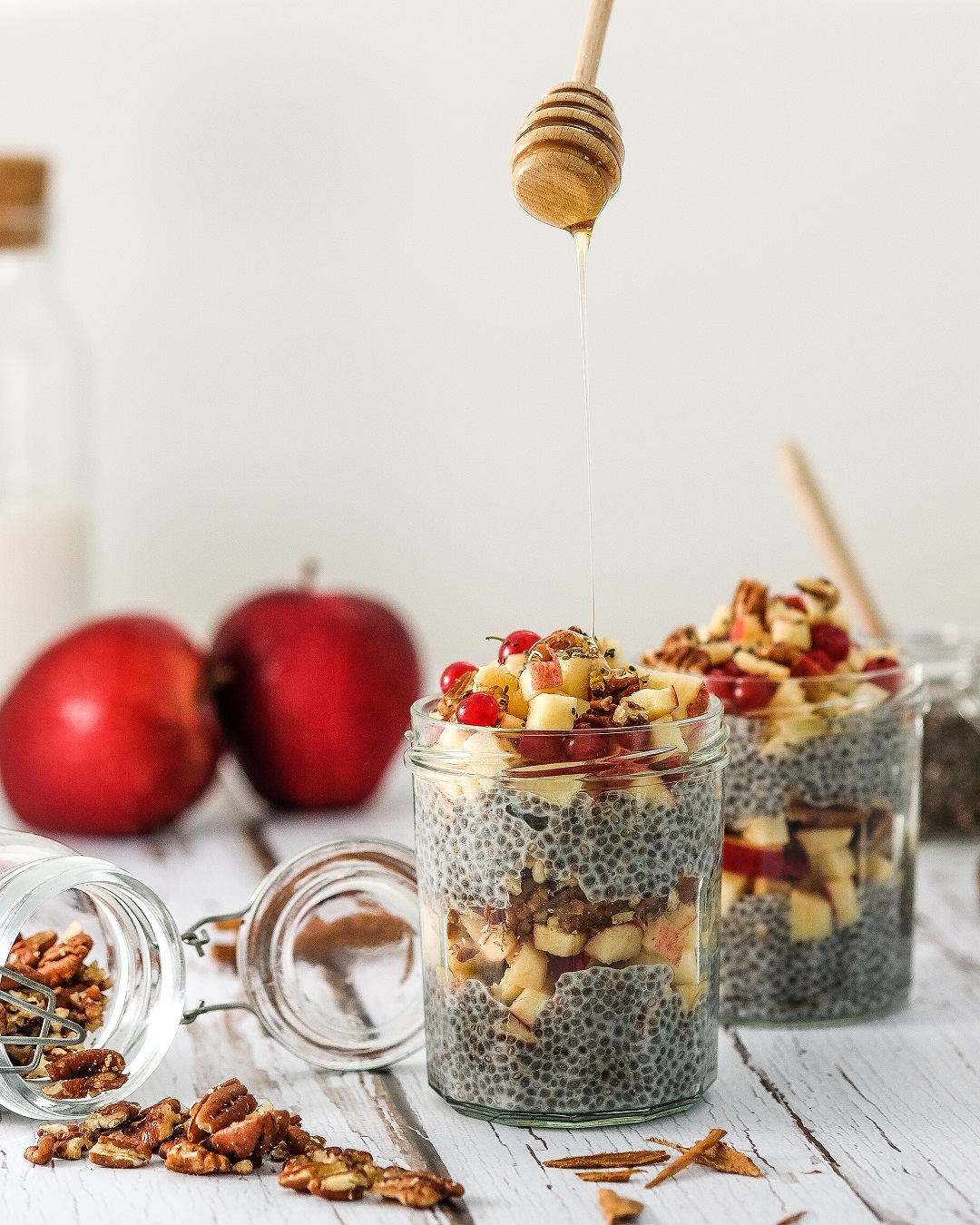 Apple Cinnamon Chia Pudding | Raw Vibrant Living