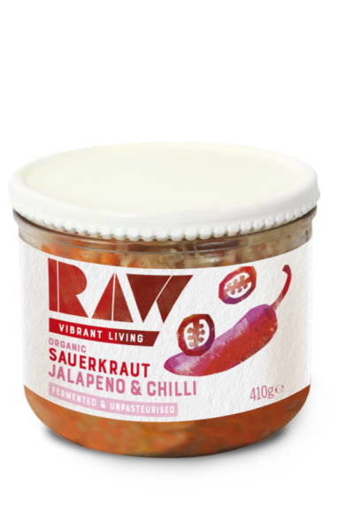 Raw Fresh Sauerkraut – Jalapeno & Chilli image