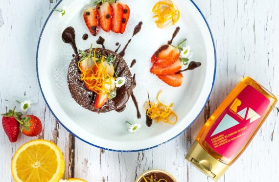 Buckwheat Chocolate Orange Pancakes image