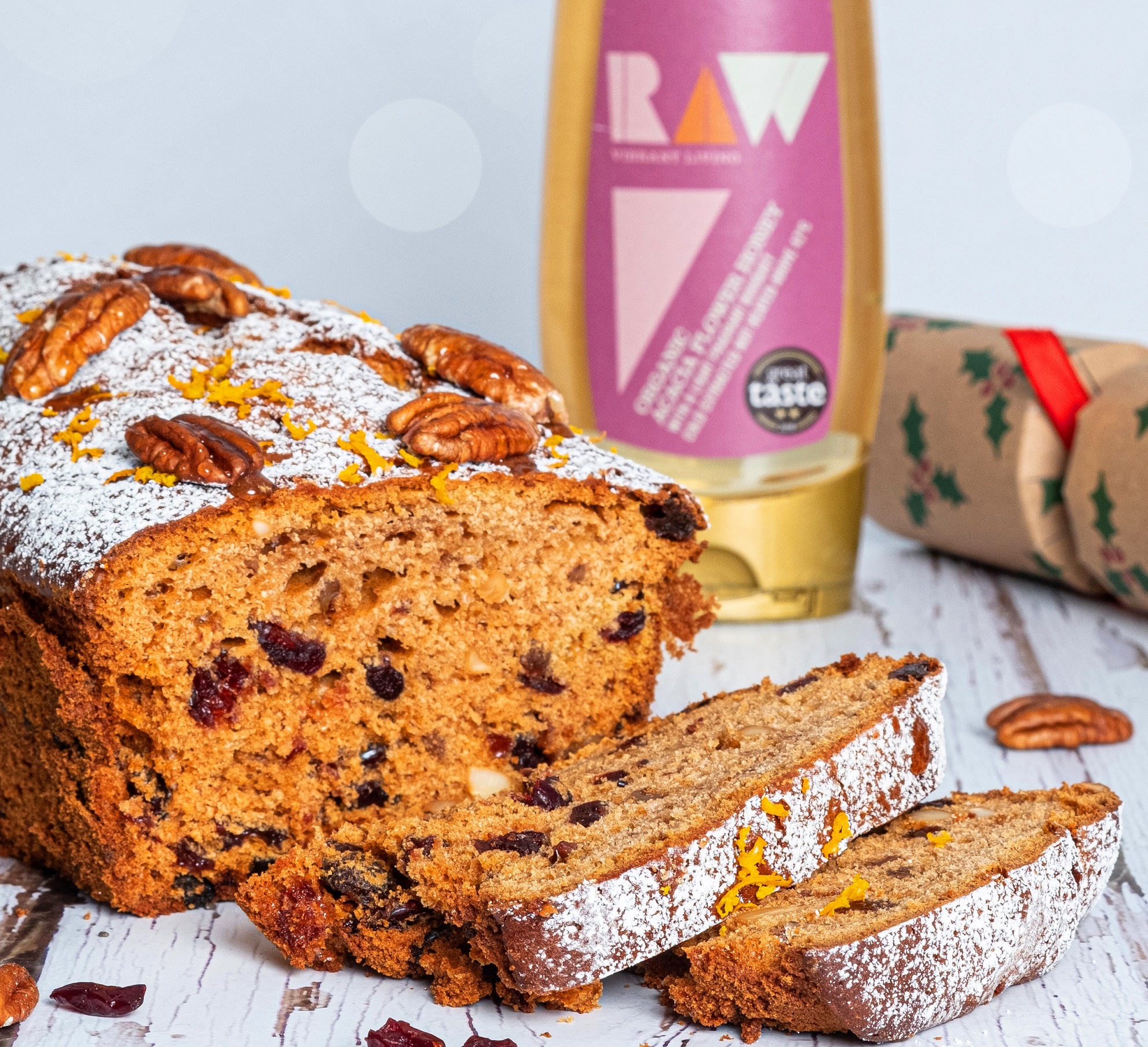 Christmas Honey Cake | Raw Vibrant Living