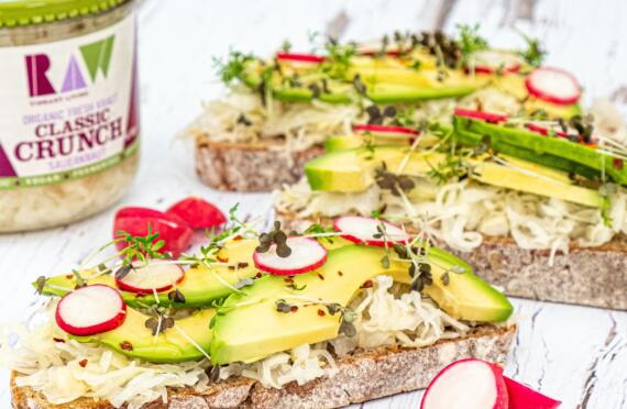 Gut Loving Avocado Toast image