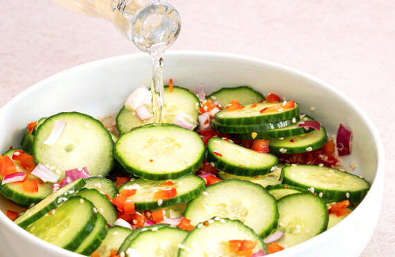 ASIAN CUCUMBER SALAD image