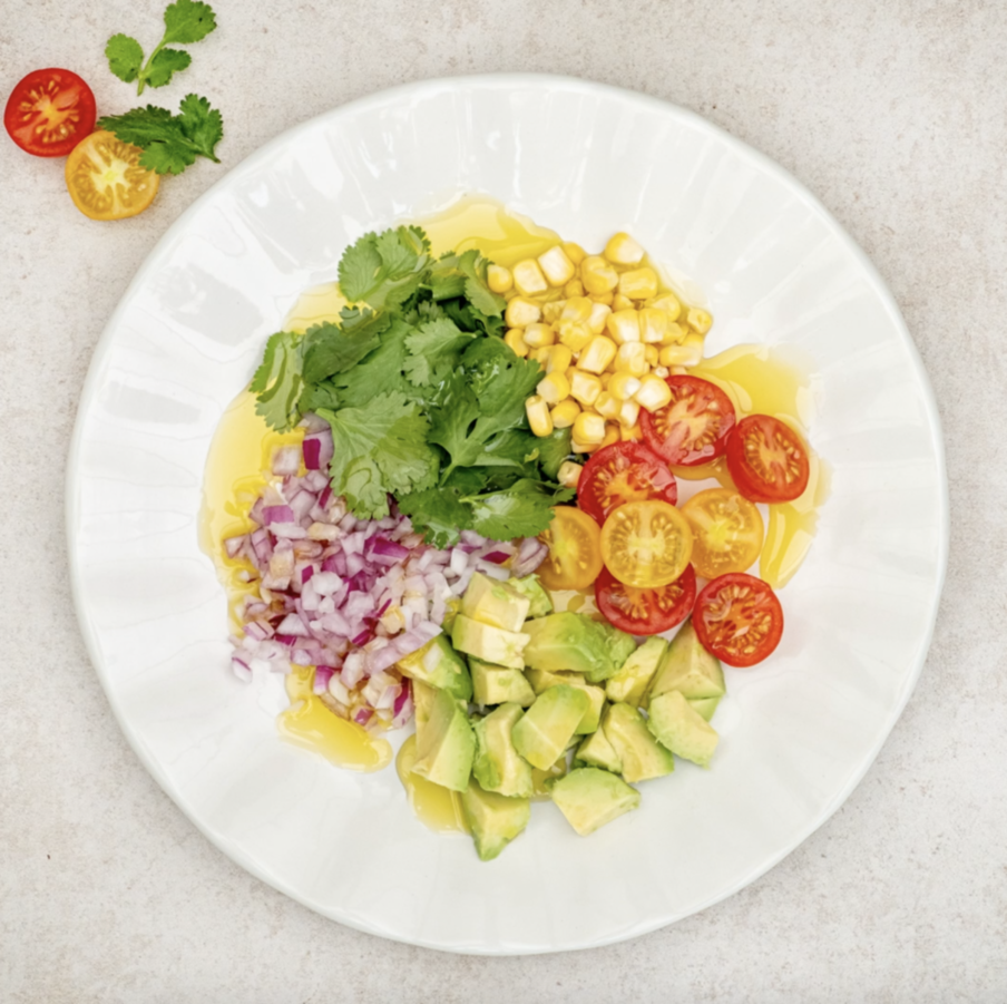 Quick Corn Summer Salad | Raw Vibrant Living