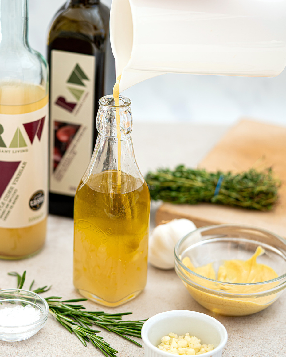 MUSTARD ACV VINAIGRETTE Raw Vibrant Living