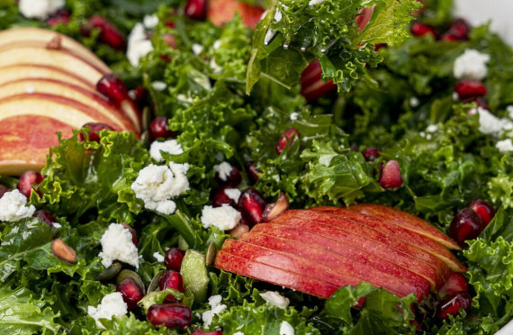 APPLE AND KALE SALAD image