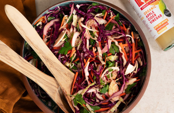 Easy Gut-Loving Cabbage Slaw image