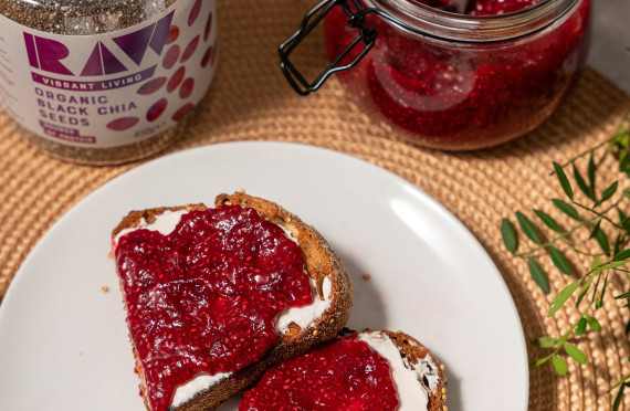 Easy Cranberry Chia Jam image