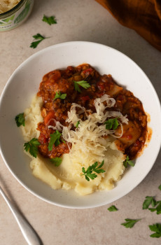 Vegetable and Mushroom Stew with Sauerkraut image