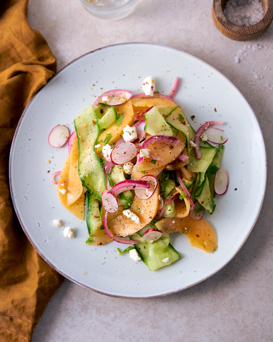 Fresh Summer Salad | Raw Vibrant Living