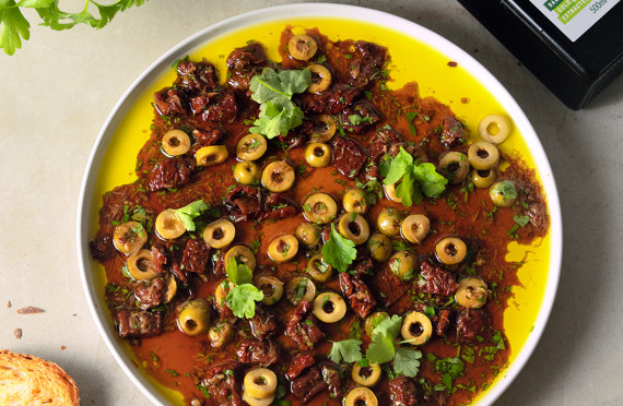 Gut-Friendly Loaded Olive Oil image