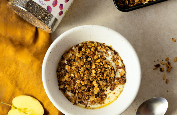 Gut-Friendly Apple Granola image