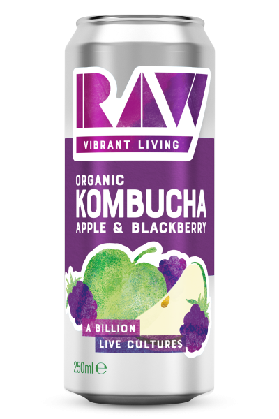 Apple and Blackberry Kombucha image